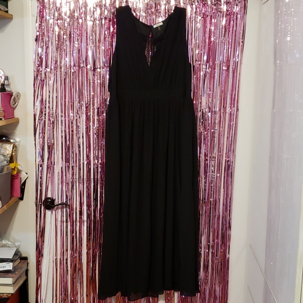 Chiffon maxi dress